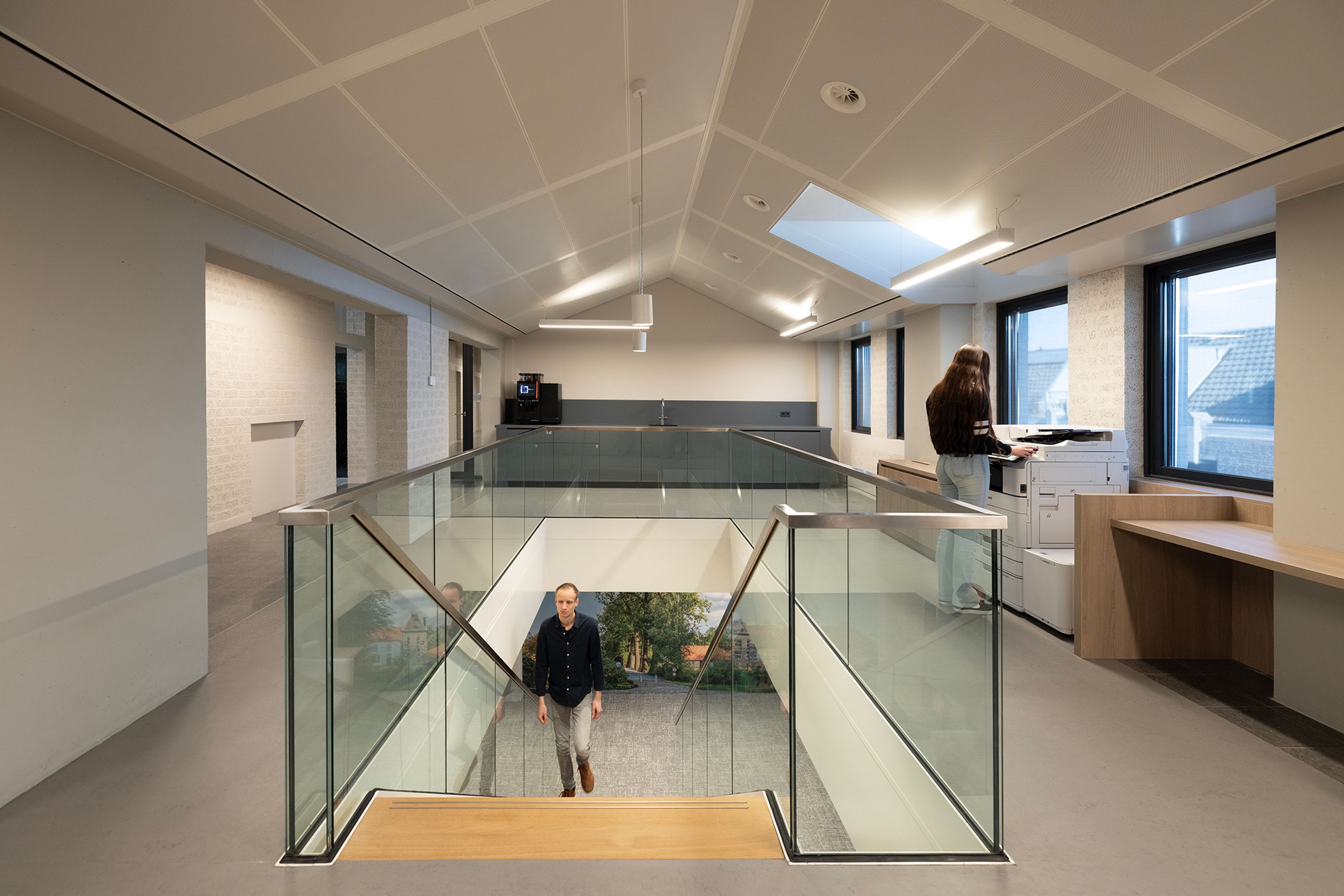 Trapverbinding Gemeentehuis Deurne
