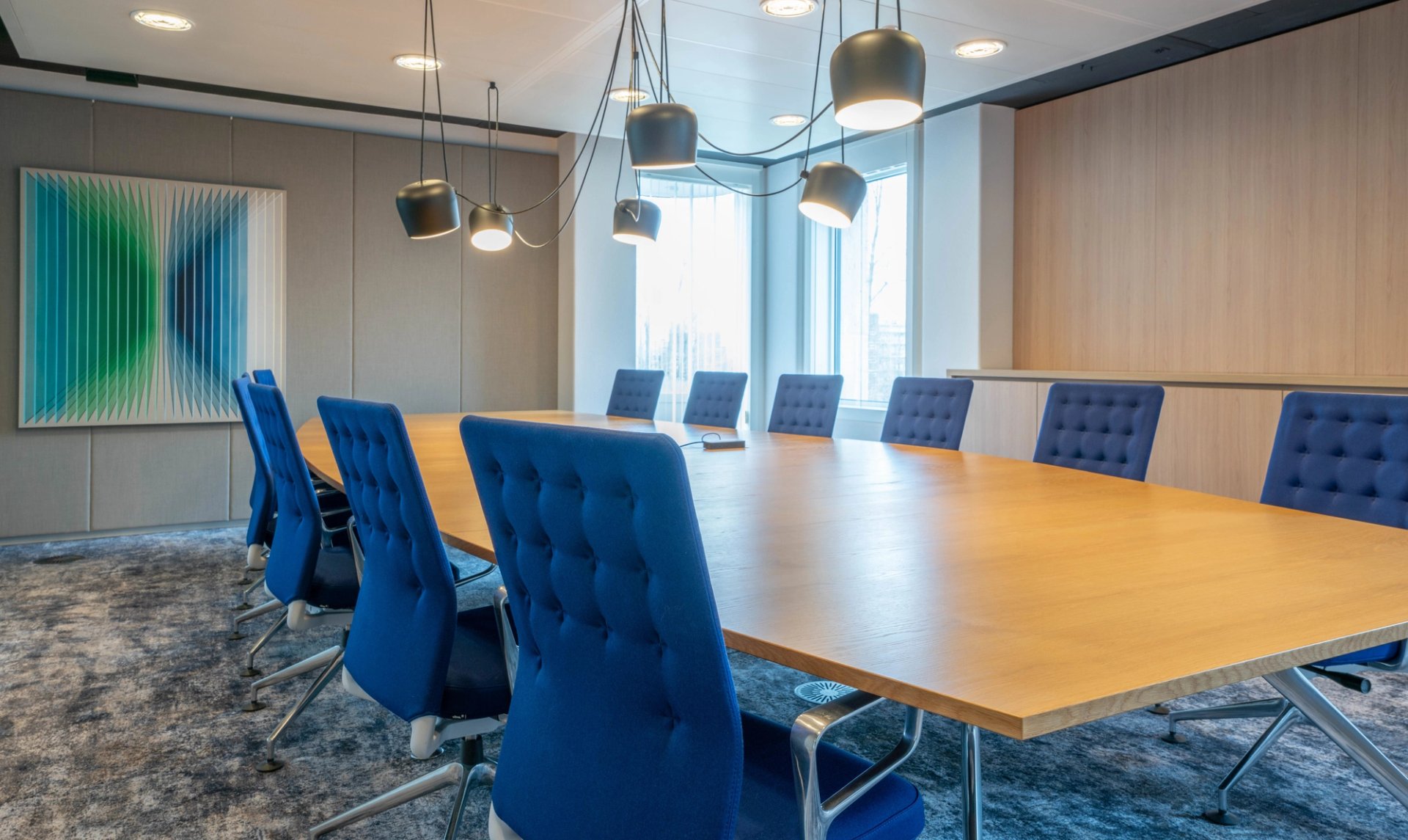 Kunst in boardroom