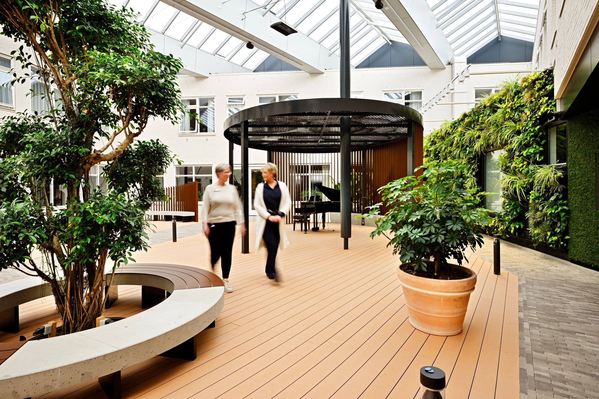 Healing environment in de zorg
