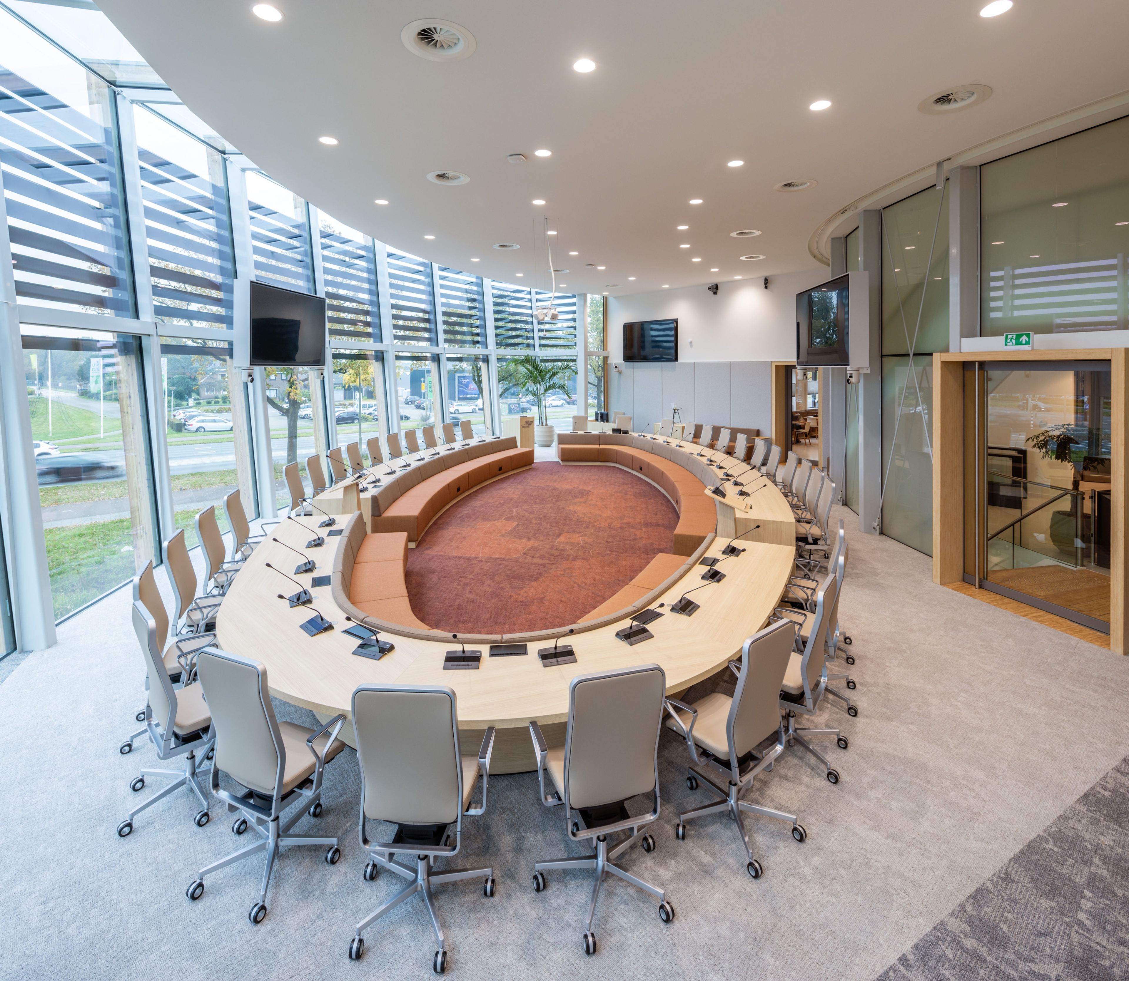 Raadsopstelling Gemeente Nijkerk