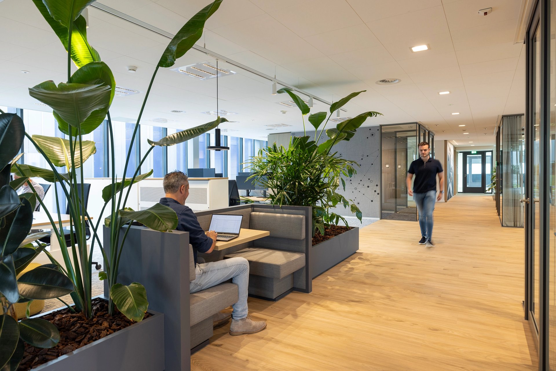 open werkplekken