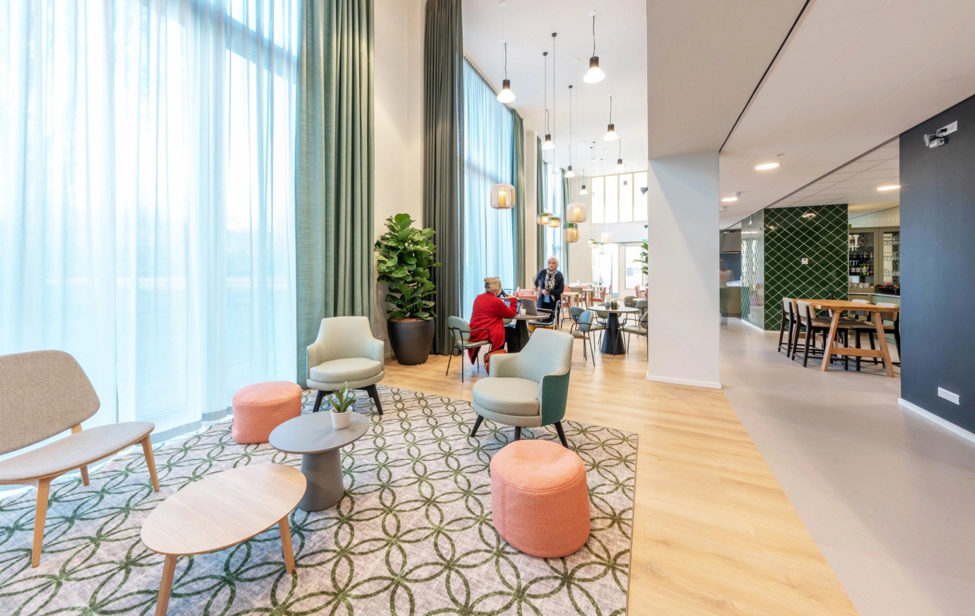 Interieur in de zorg