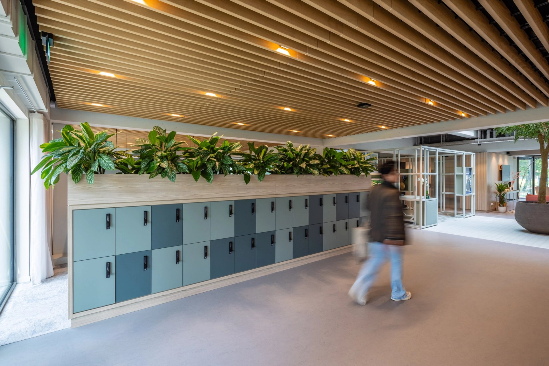 lockerwand begane grond