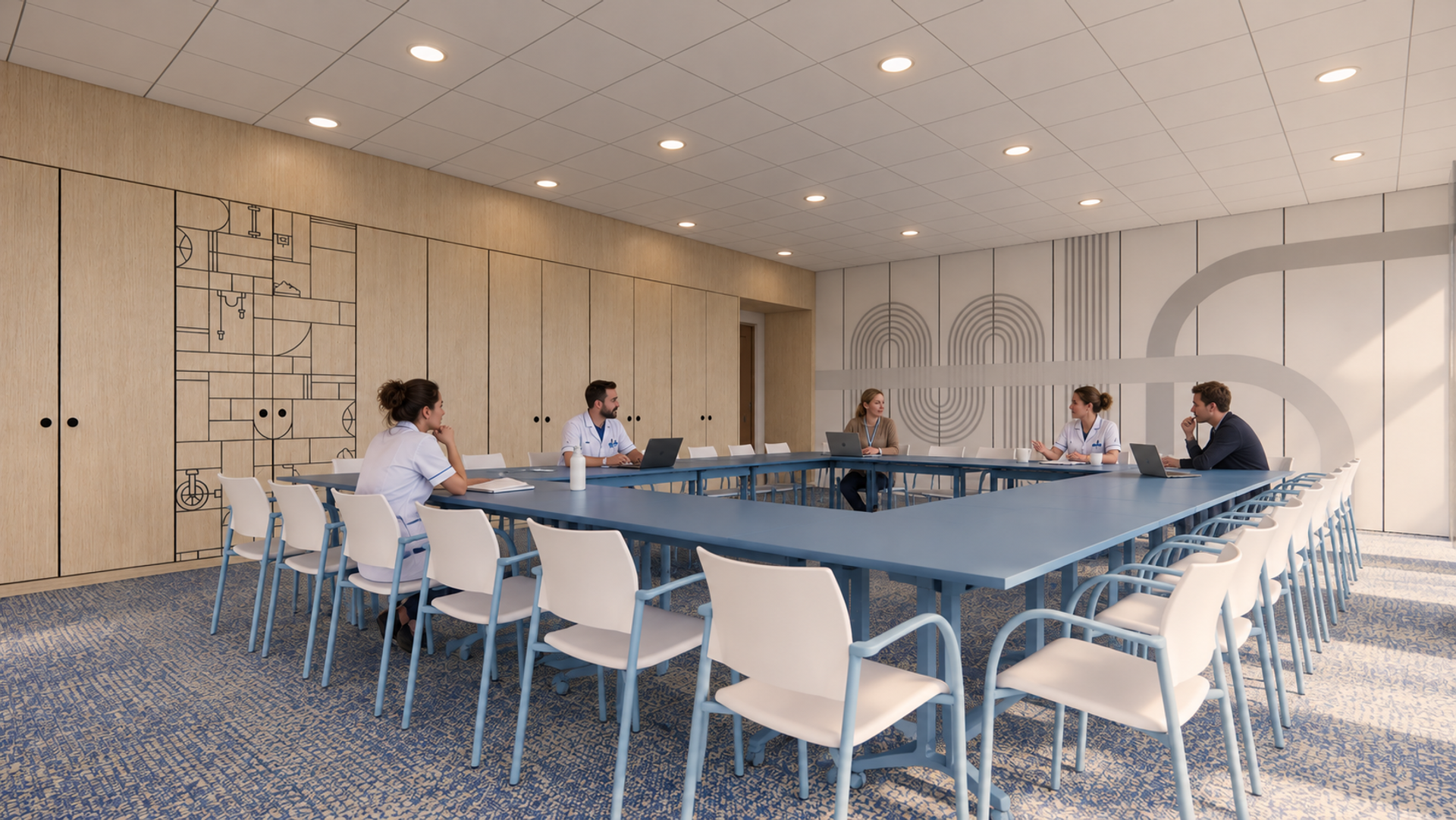 Vergadergebied Het Revalidatie Atelier