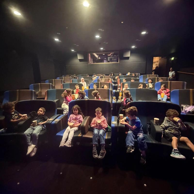 Kids at the cinema