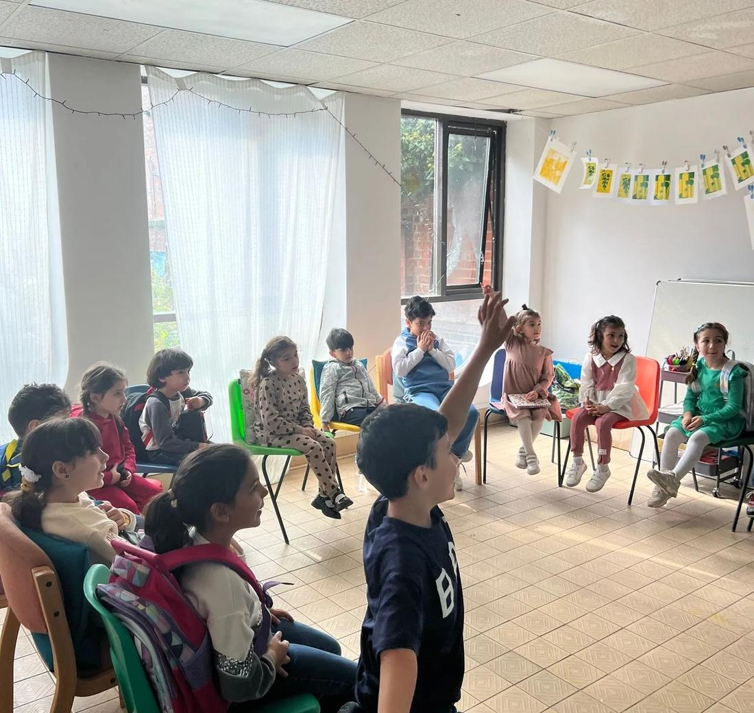 // hero · sunday morning classroom