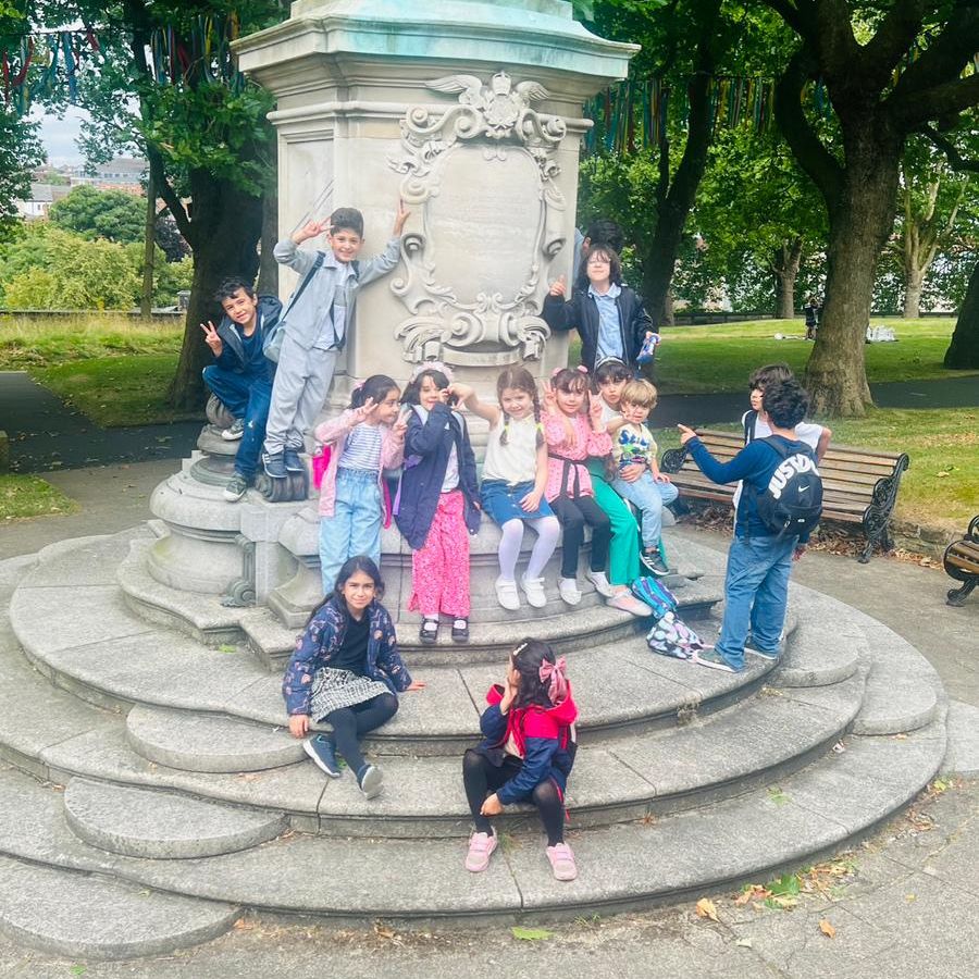 Kids on a trip
