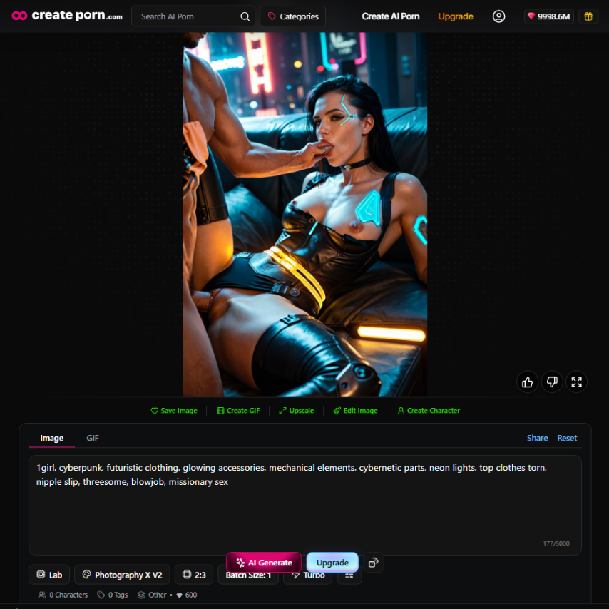 cyberpunk girl