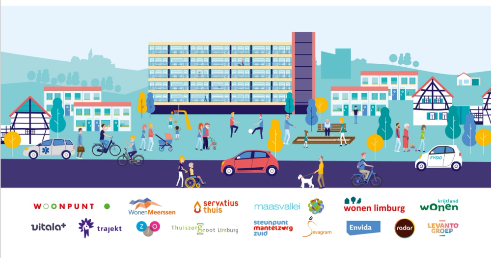 Sevagram is een van de 17 kerncoalitiepartners in het Deltaplan. Bianca is voor de wijk Valkenburg Centrum daarom gebiedsregisseur om hier de aspecten van een woonzorgzone te gaan realiseren met vele andere partners. Door wonen, welzijn en zorg aan elkaar te verbinden is er zoveel meer mogelijk!