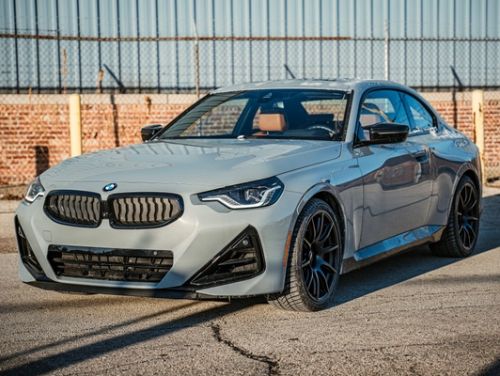 Grey BMW 2 Series - SM-10 in Satin Black