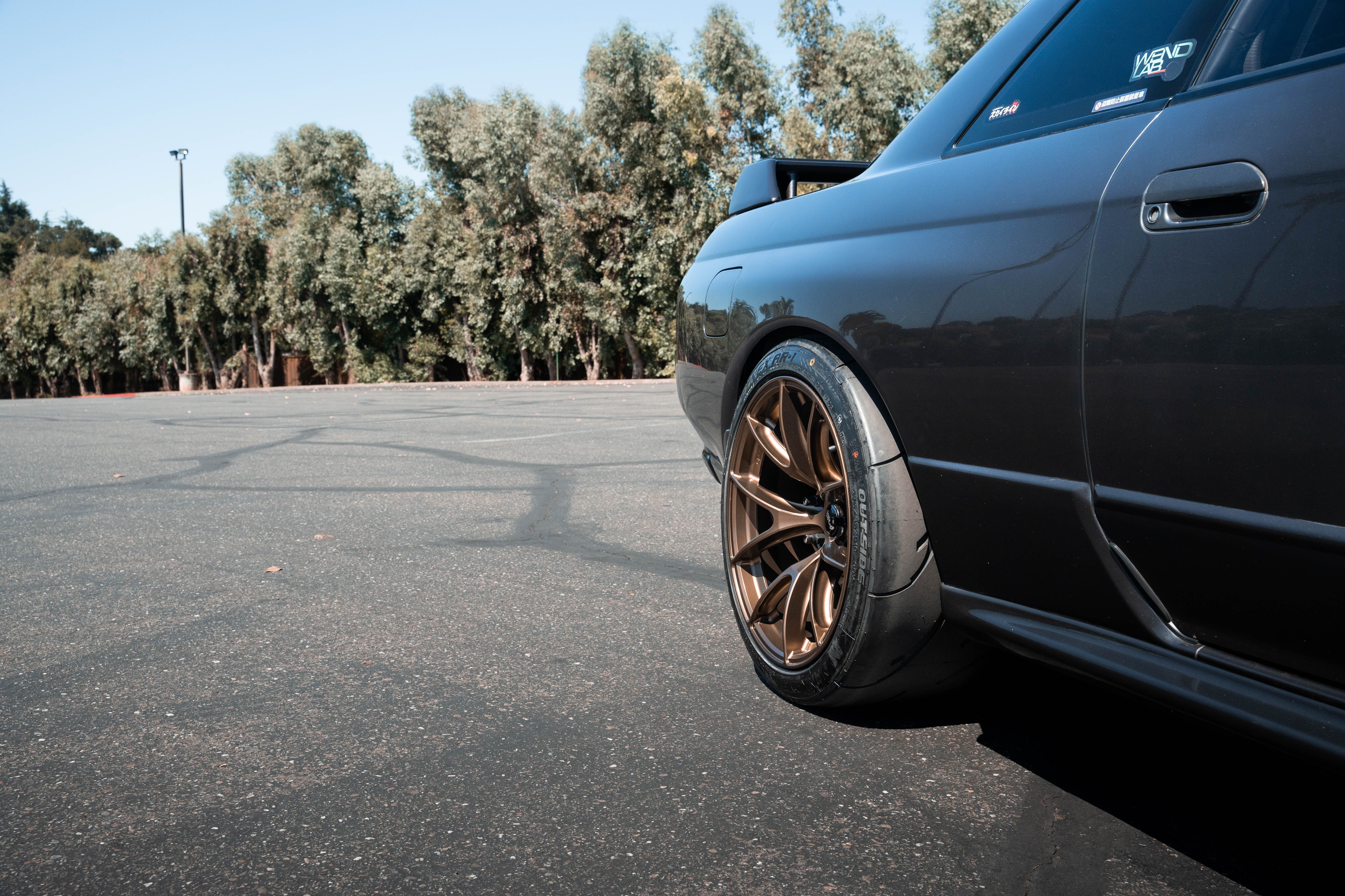 Nissan R32 GT-R with 18