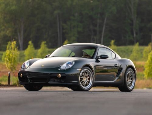 Green Porsche Cayman - ML-10RT in Machined Lip Gloss Motorsport Gold