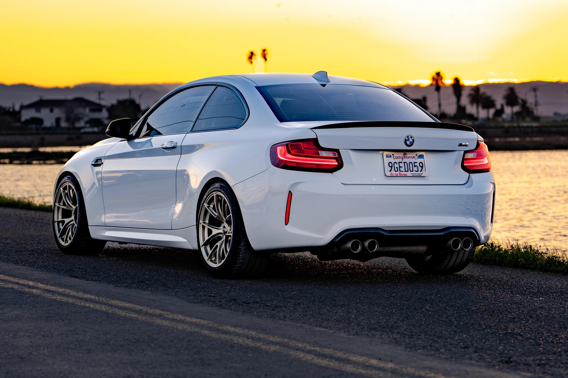 BMW F87 M2 with 18" VS-5RS in Motorsport Gold