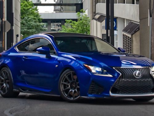 Blue Lexus RC - SM-10 in Anthracite