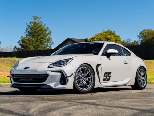 White Subaru BRZ - VS-5 in Hyper Black