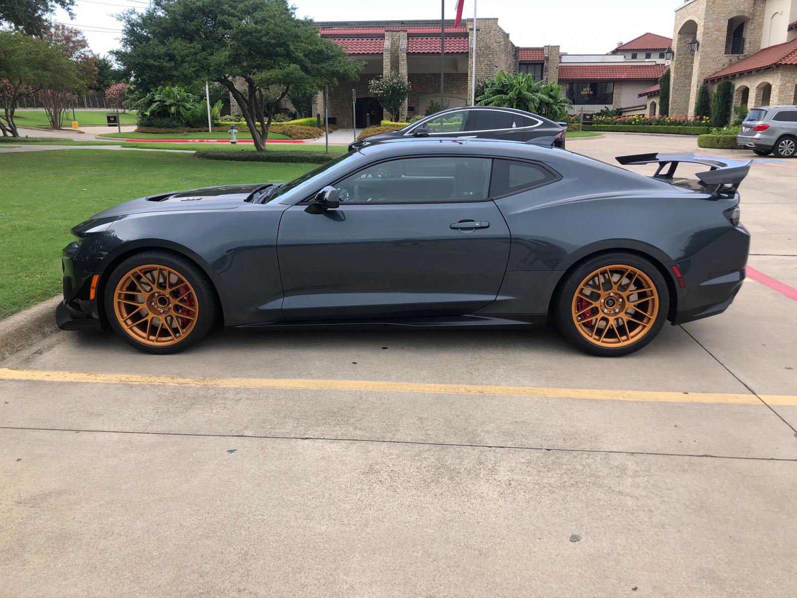 Grey Chevrolet Camaro - ARC-8 in Custom Finish