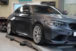 BMW F87 M2 with 18" EC-7 in Race Silver