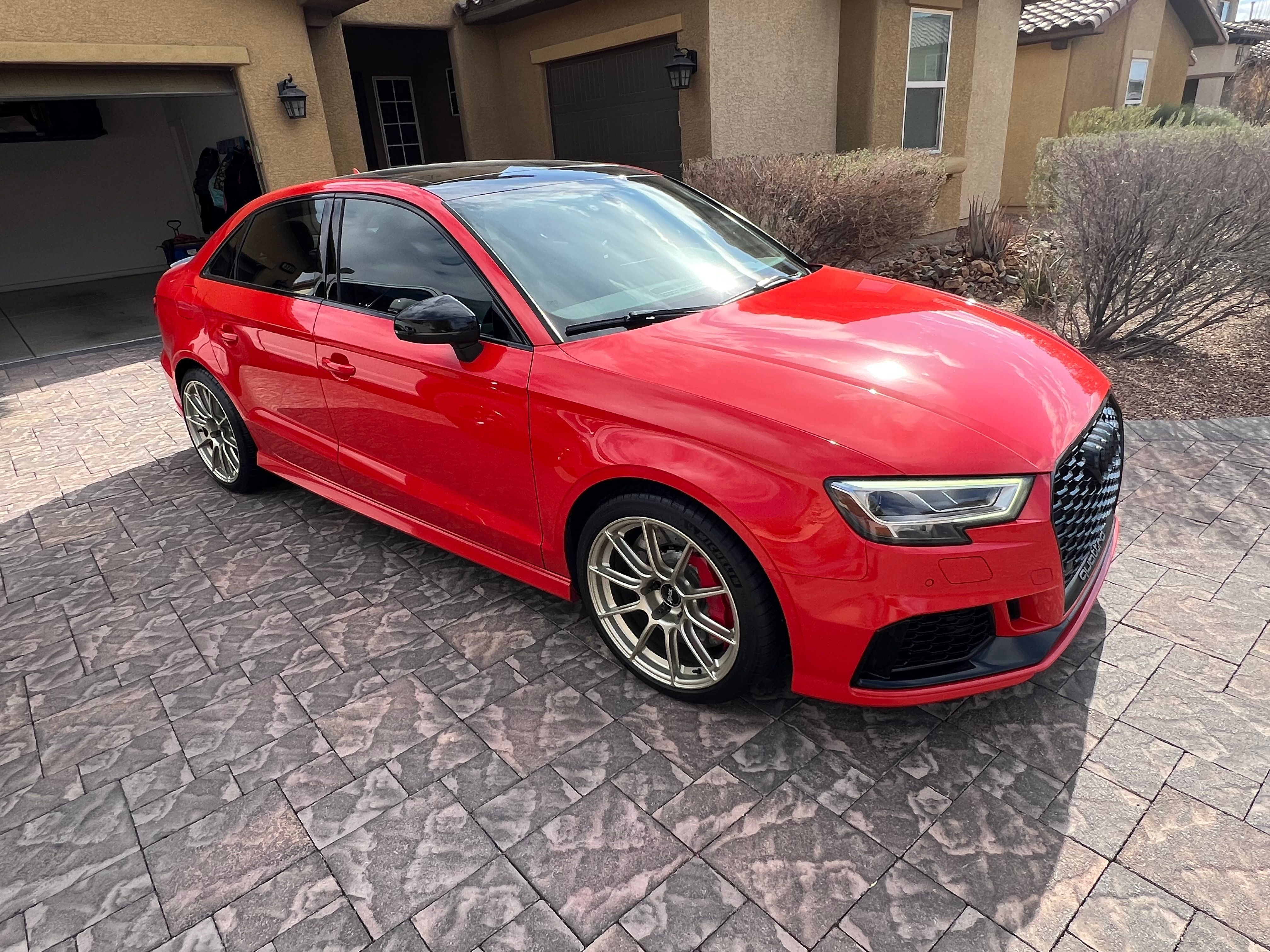 Audi 8V RS 3 with 18