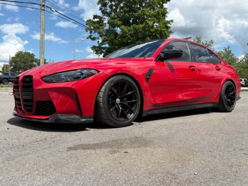 Red BMW M3 - VS-5RS in Satin Black