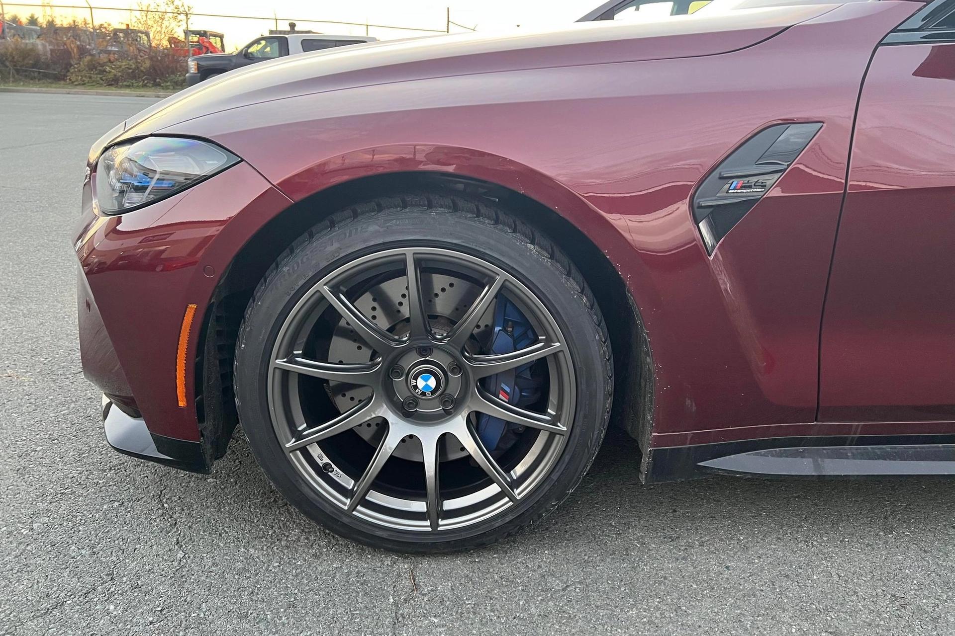 BMW G82 Coupe M4 with 19" SM-10 in Anthracite
