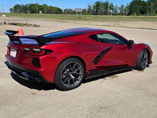 Red Chevrolet Corvette - VS-5RS in Anthracite