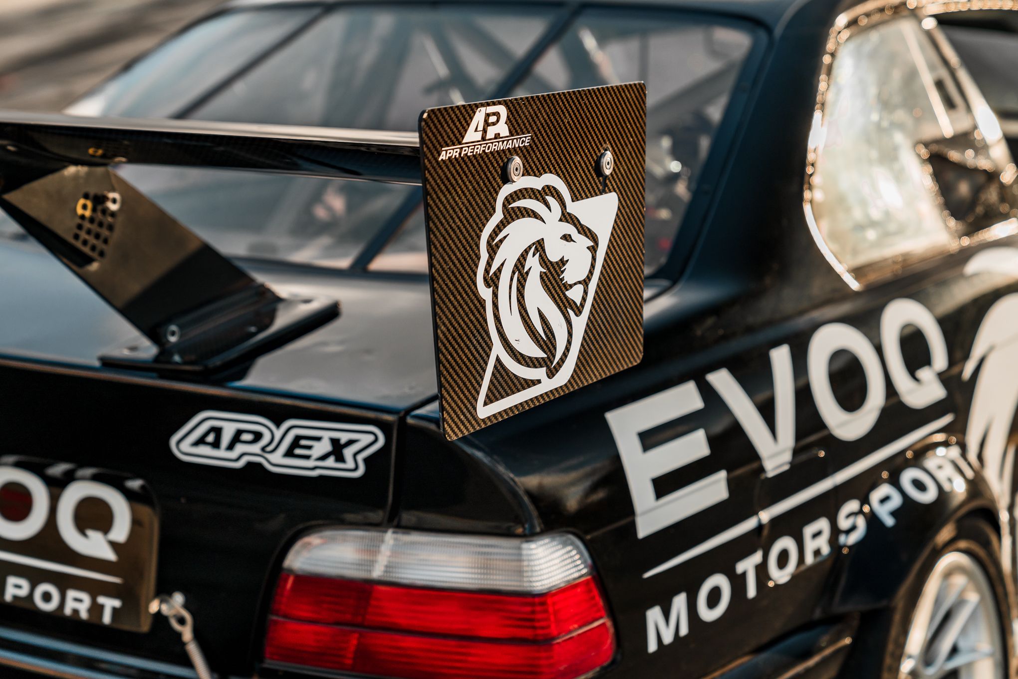 Multicolor BMW E36 3 Series with 17" ARC-8 Apex wheels in Hyper Silver