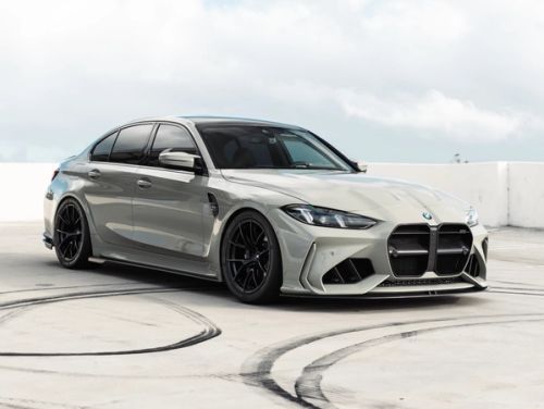 Grey BMW M3 - VS-5RS in Satin Black