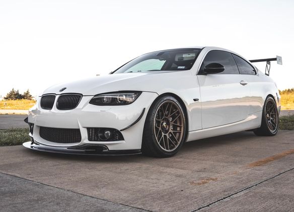BMW E92 Coupe 3 Series with 18" ARC-8 in Satin Bronze