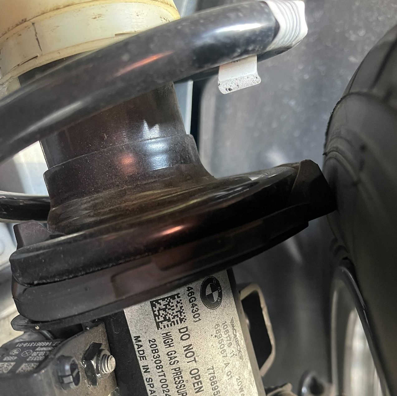 Grey Toyota GR Supra with 18" SM-10 Apex wheels in Anthracite