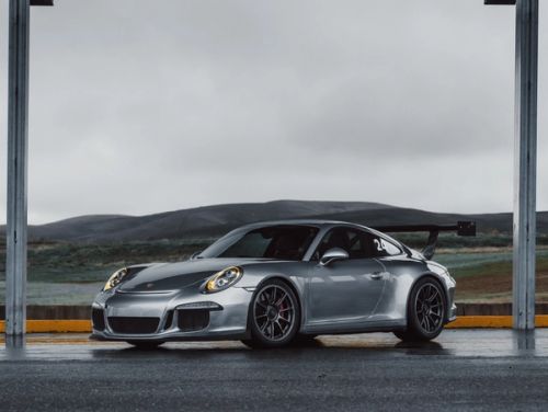 Silver Porsche 911 - SM-10RE in Anthracite