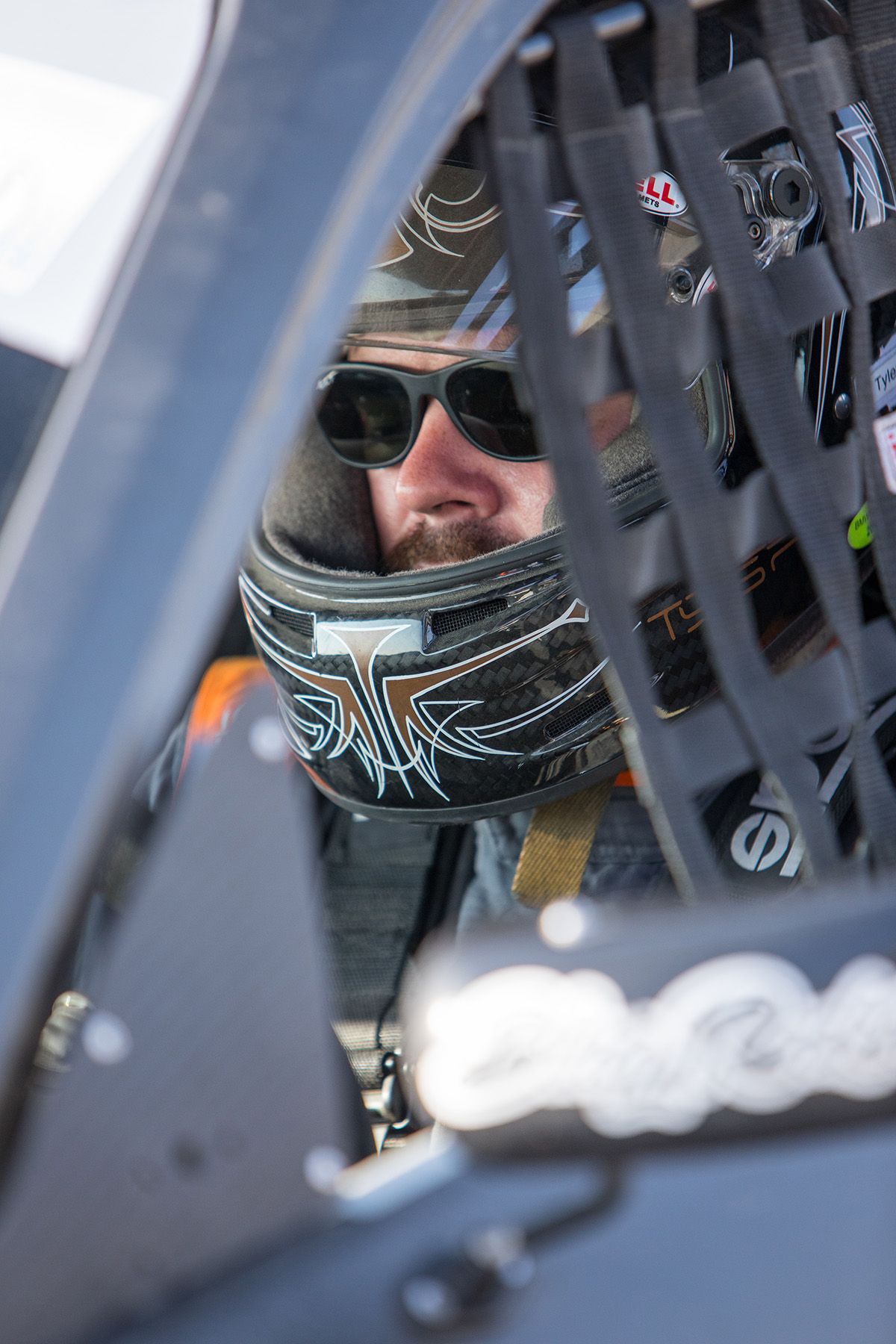 Multicolor BMW F87 M2 with 18" ARC-8R Apex wheels in Satin Black