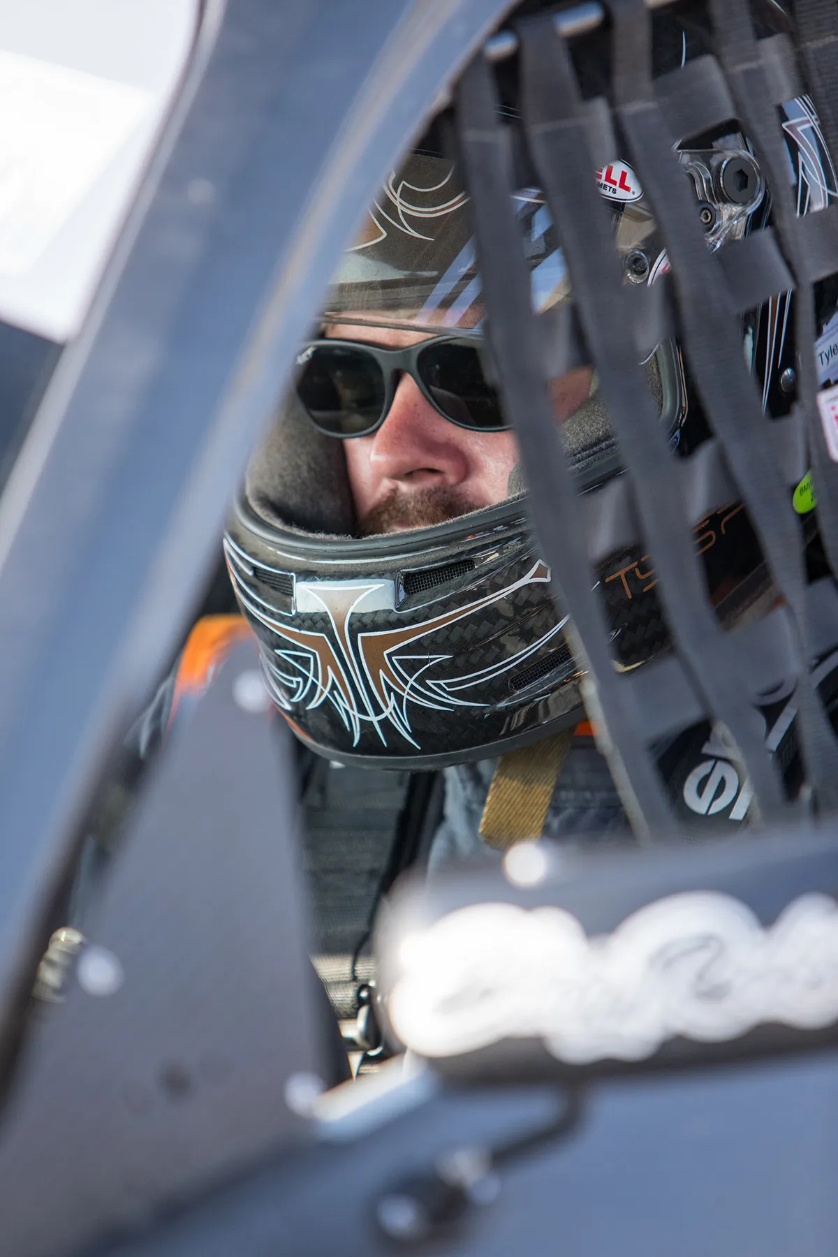 Multicolor BMW F87 M2 with 18" ARC-8R Apex wheels in Satin Black