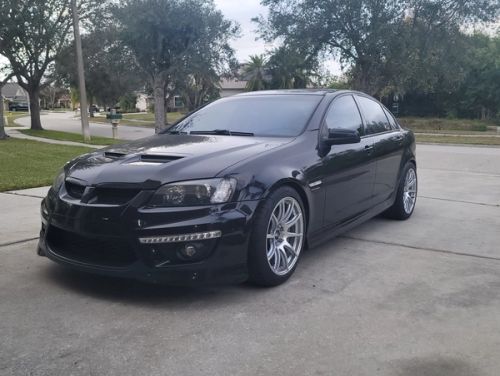 Black Pontiac G8 - SM-10 in Race Silver