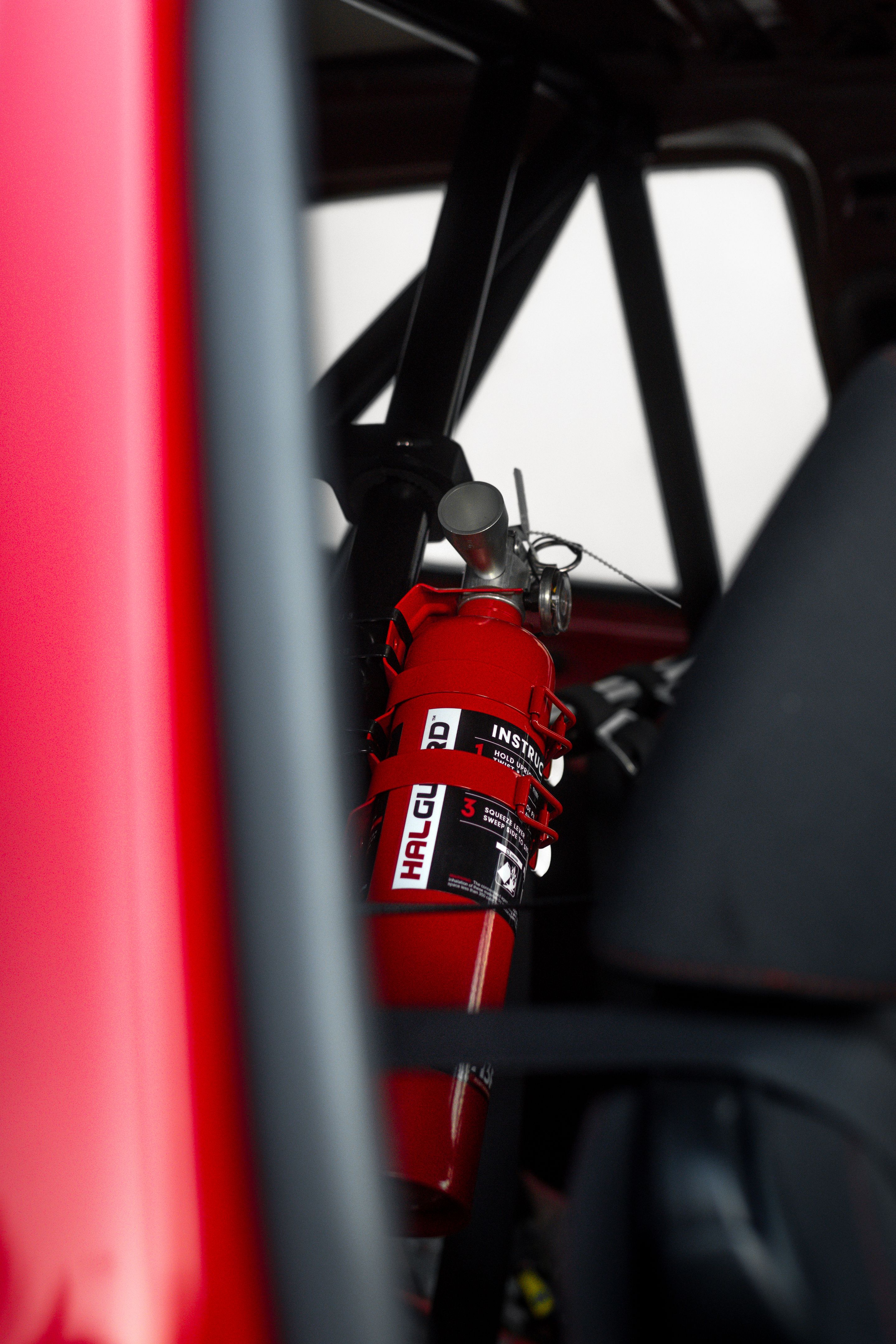 Red VW MK5 Golf with 17" SM-10 Apex wheels in Satin Black