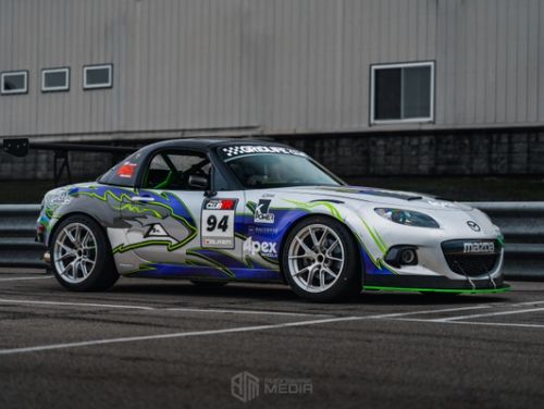 Silver Mazda Miata - VS-5RS in Brushed Clear