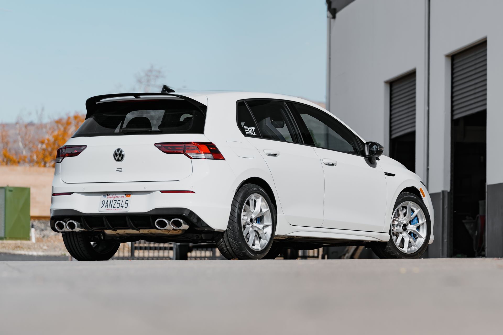 Mk1 R VW MK8 Golf R with 17