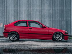 Red BMW 3 Series - ARC-8 in Hyper Black