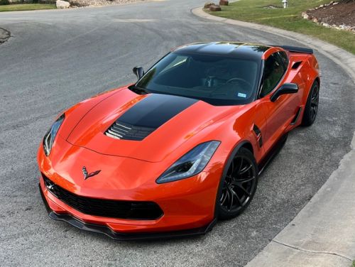 Orange Chevrolet Corvette - VS-5RE in Anthracite