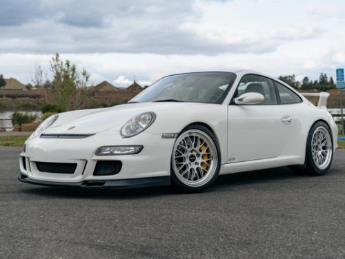 White Porsche 911 - ML-10RT in Machined Lip Race Silver
