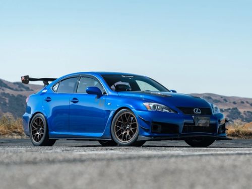 Blue Lexus IS - EC-7 in Satin Bronze