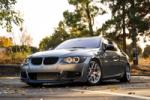 BMW E92 Coupe 3 Series with 17" EC-7R in Brushed Clear