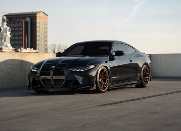 BMW G82 Coupe M4 with 20" VS-5RS in Satin Bronze