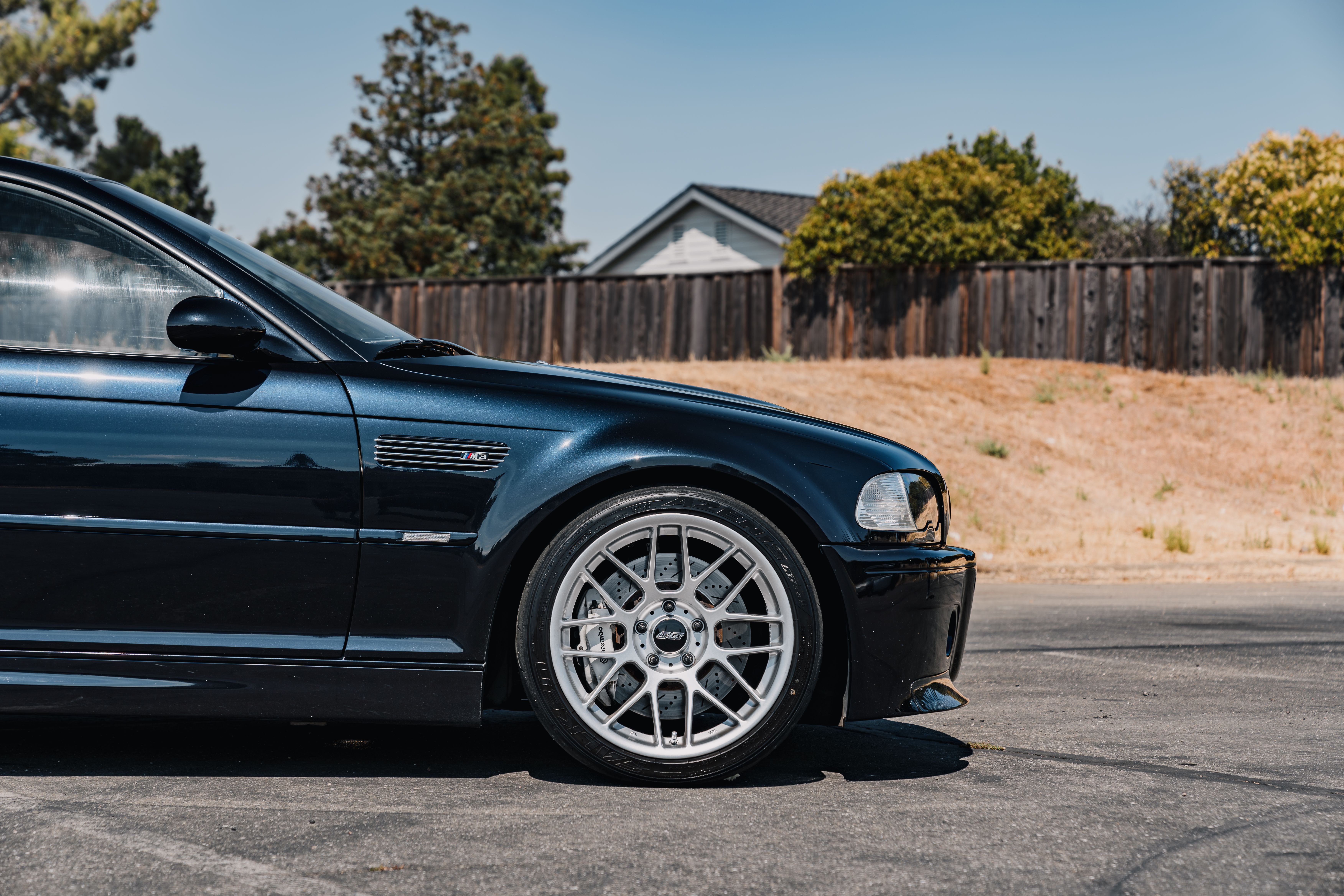 BMW E46 M3 with 18