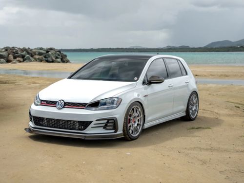 White VW GTI - SM-10 in Race Silver