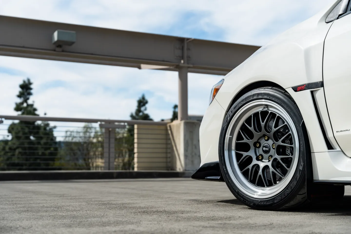 Subaru VA WRX STI with 18