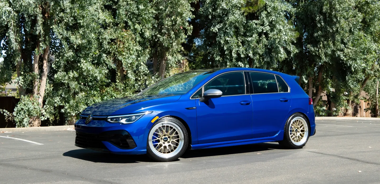 VW MK8 Golf R with 18