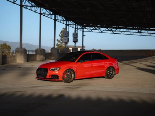 Red Audi RS 3 - SM-10RS in Satin Bronze