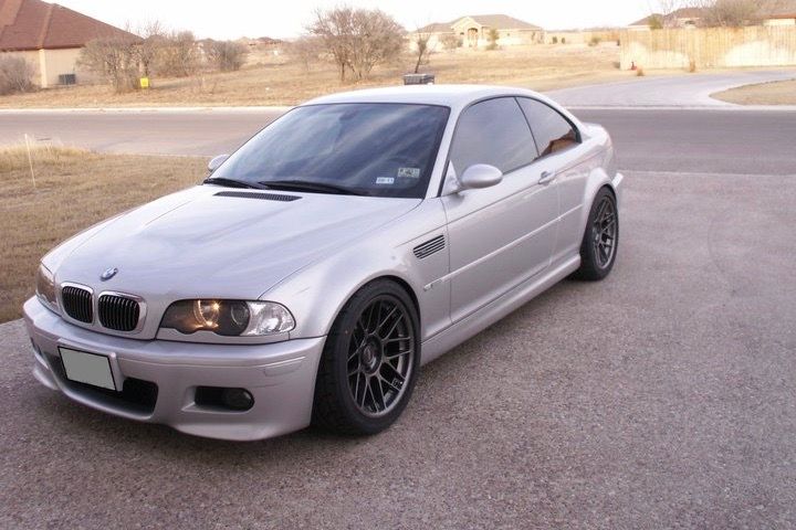 BMW E46 M3 with 18
