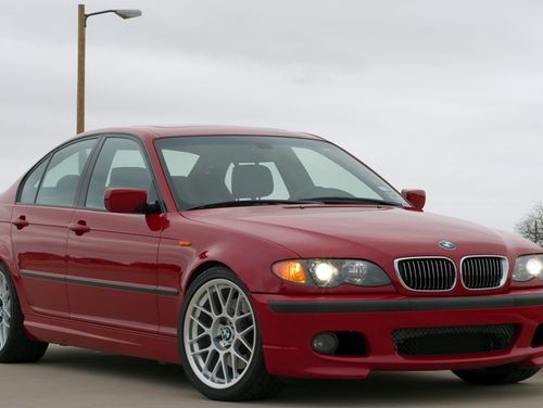 Red BMW 3 Series - ARC-8 in Hyper Silver