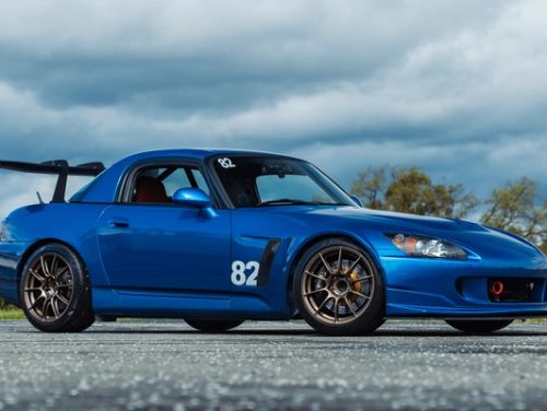 Blue Honda S2000 - SM-10RS in Satin Bronze